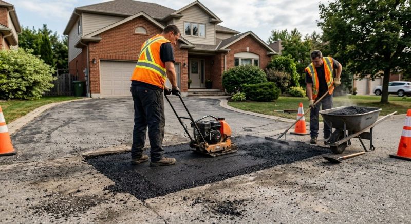 Asphalt Driveway Repair in Little Rock, AR