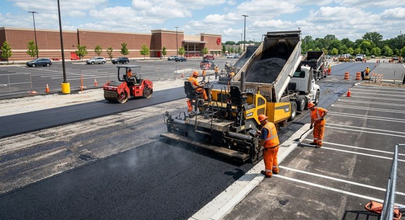 Asphalt Lot Paving in Savannah, GA