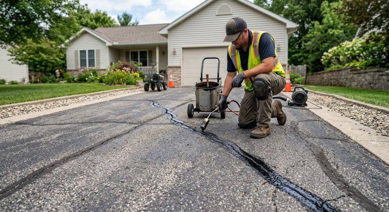 Blacktop Driveway Repair in Savannah, GA
