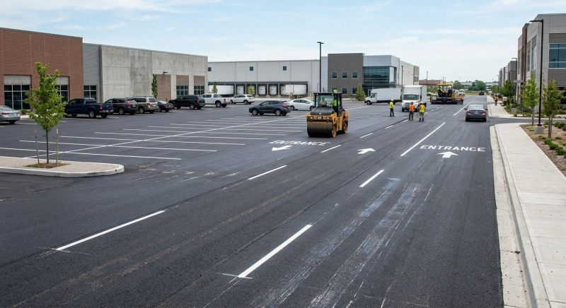 Church Parking Lot Paving in Little Rock, AR