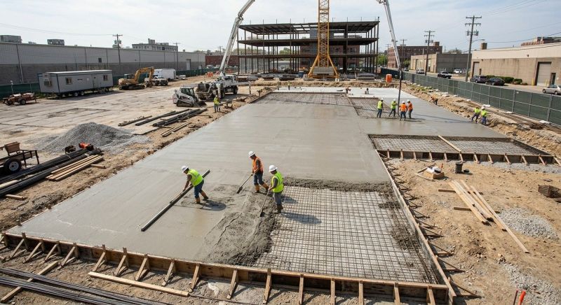 Commercial Slab Installation in Grand Junction, CO