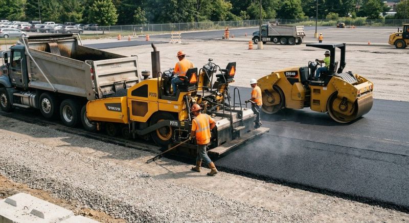 Industrial Asphalt Paving in Savannah, GA