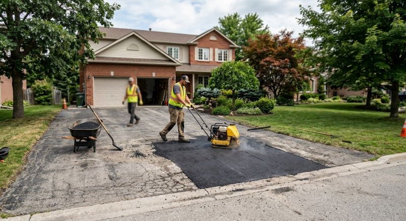 Residential Blacktop Repair in Little Rock, AR