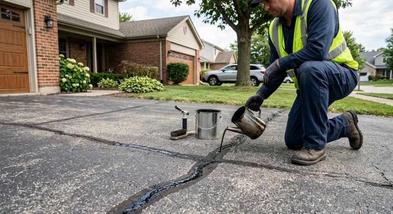 Asphalt Cracks Repair in Savannah, GA