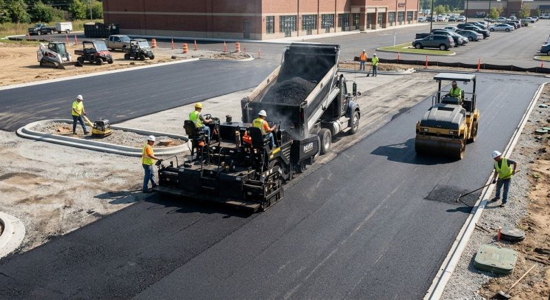 Asphalt Lot Paving in Little Rock, AR