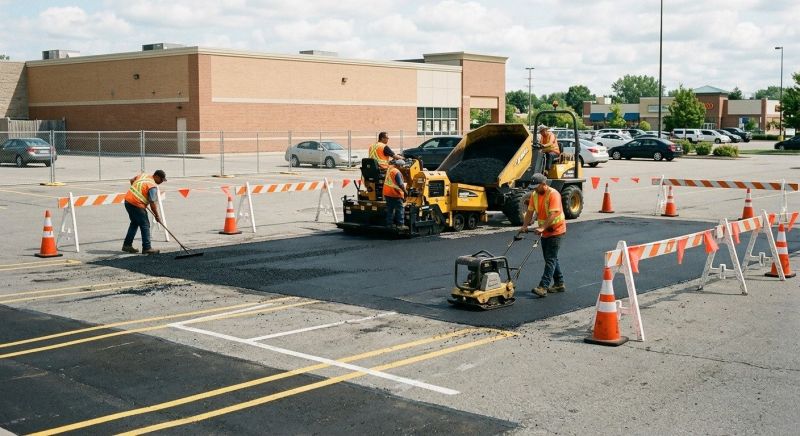 Asphalt Parking Lot Repair in Hilton Head Island, SC