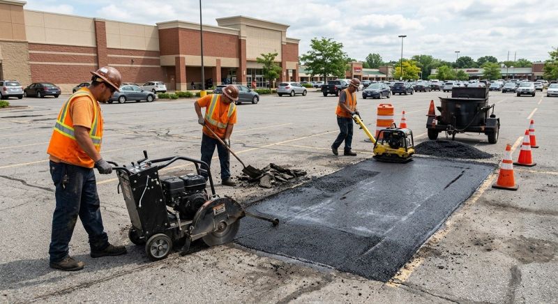 Asphalt Parking Lot Repair in Fort Smith, AR