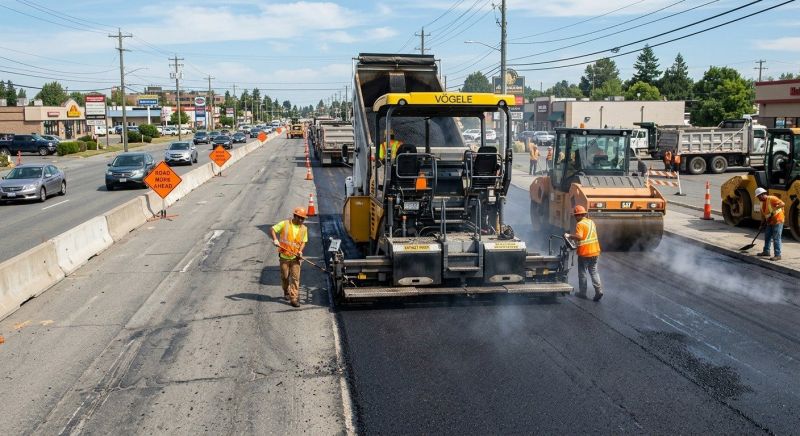 Asphalt Road Installation in Los Angeles, CA
