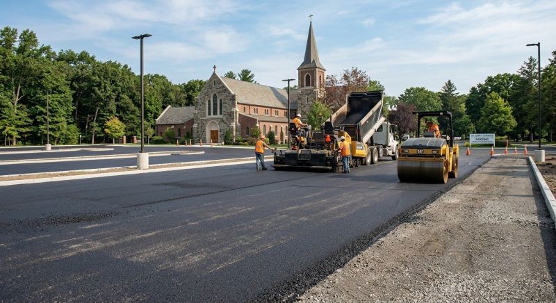 Church Parking Lot Paving in Los Angeles, CA