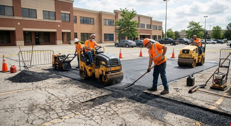 Commercial Asphalt Repair in Bluffton, SC