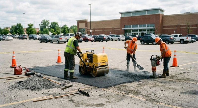 Commercial Asphalt Repair in Savannah, GA