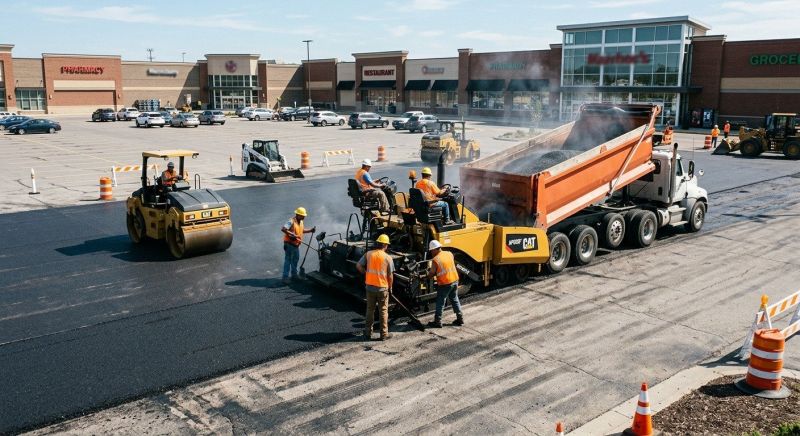Commercial Paving in Little Rock, AR