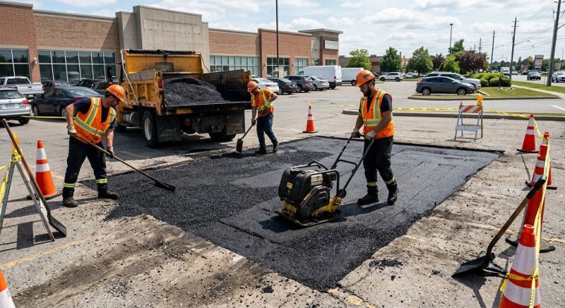 Commercial Paving Repair in Conway, AR