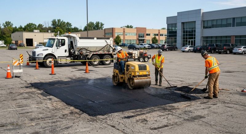 Commercial Paving Repair in Bluffton, SC