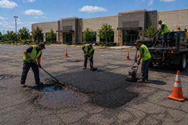 Commercial Pothole Repair in Savannah, GA