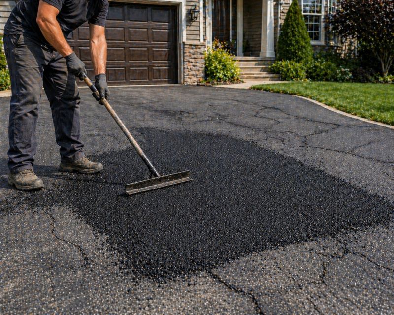 Driveway Asphalt Repair in Little Rock, AR
