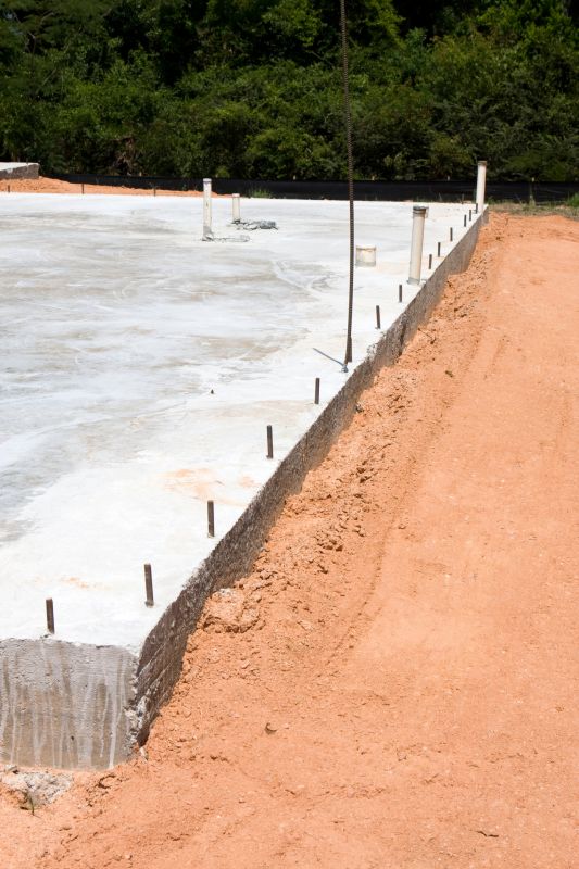 Foundation Slab Construction in Fredericksburg, VA
