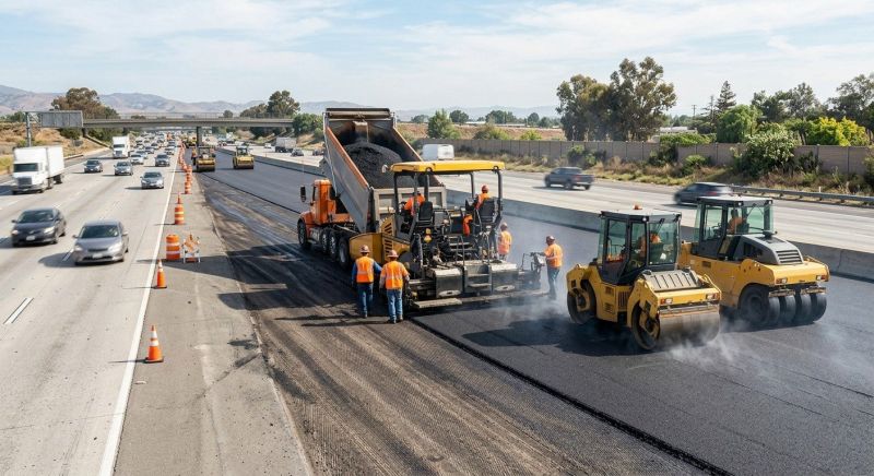 Highway Resurfacing in Temecula, CA