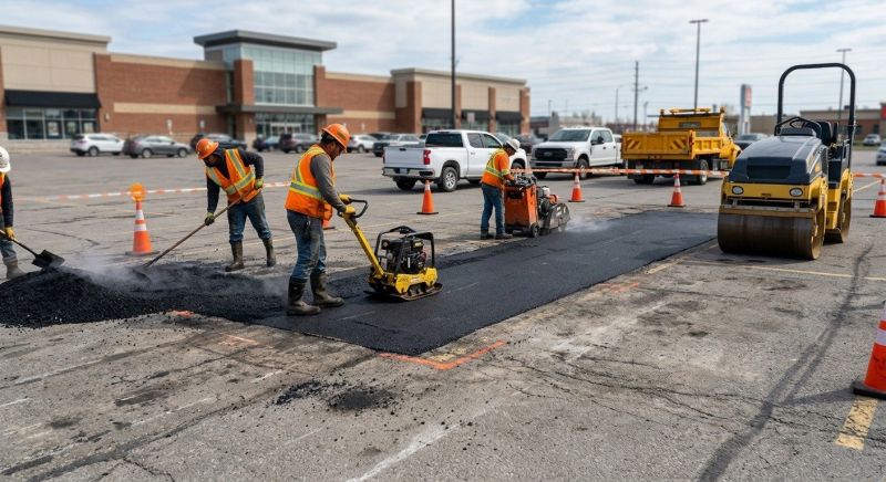 Parking Lot Repair in San Diego County, CA