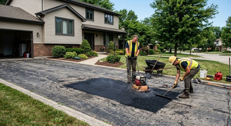Paved Driveway Repair in Little Rock, AR