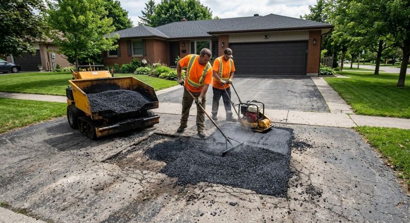 Paved Driveway Repair in Savannah, GA