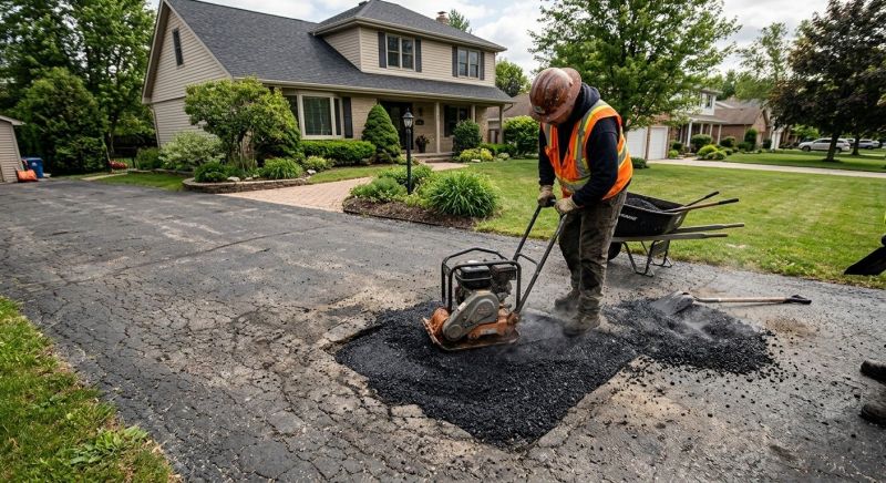 Residential Blacktop Repair in Little Rock, AR