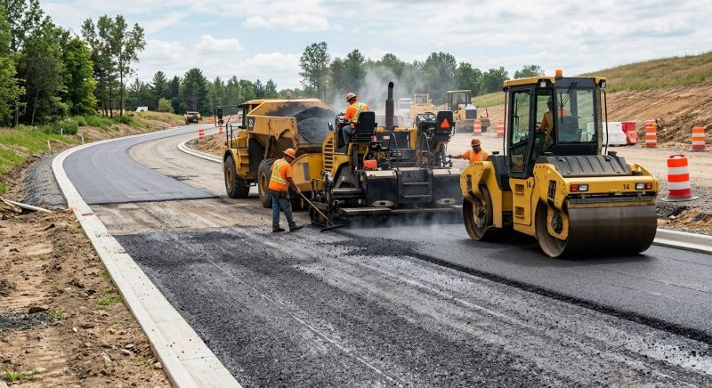 Road Paving Service in Los Angeles, CA